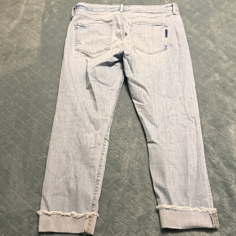 Loft modern skinny crop with embroidery - Picture 6 of 8